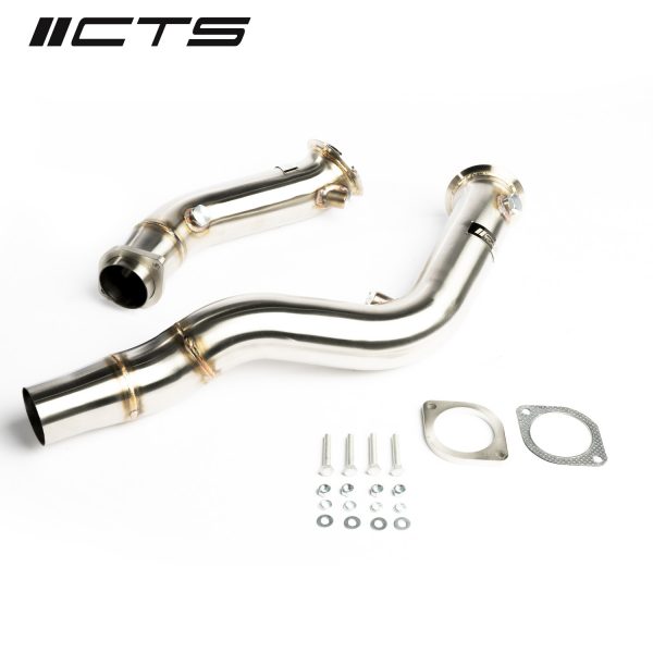 Cts Turbo 3 Stainless Steel Downpipe Bmw S55 F80 F82 F87 M3 M4 M2