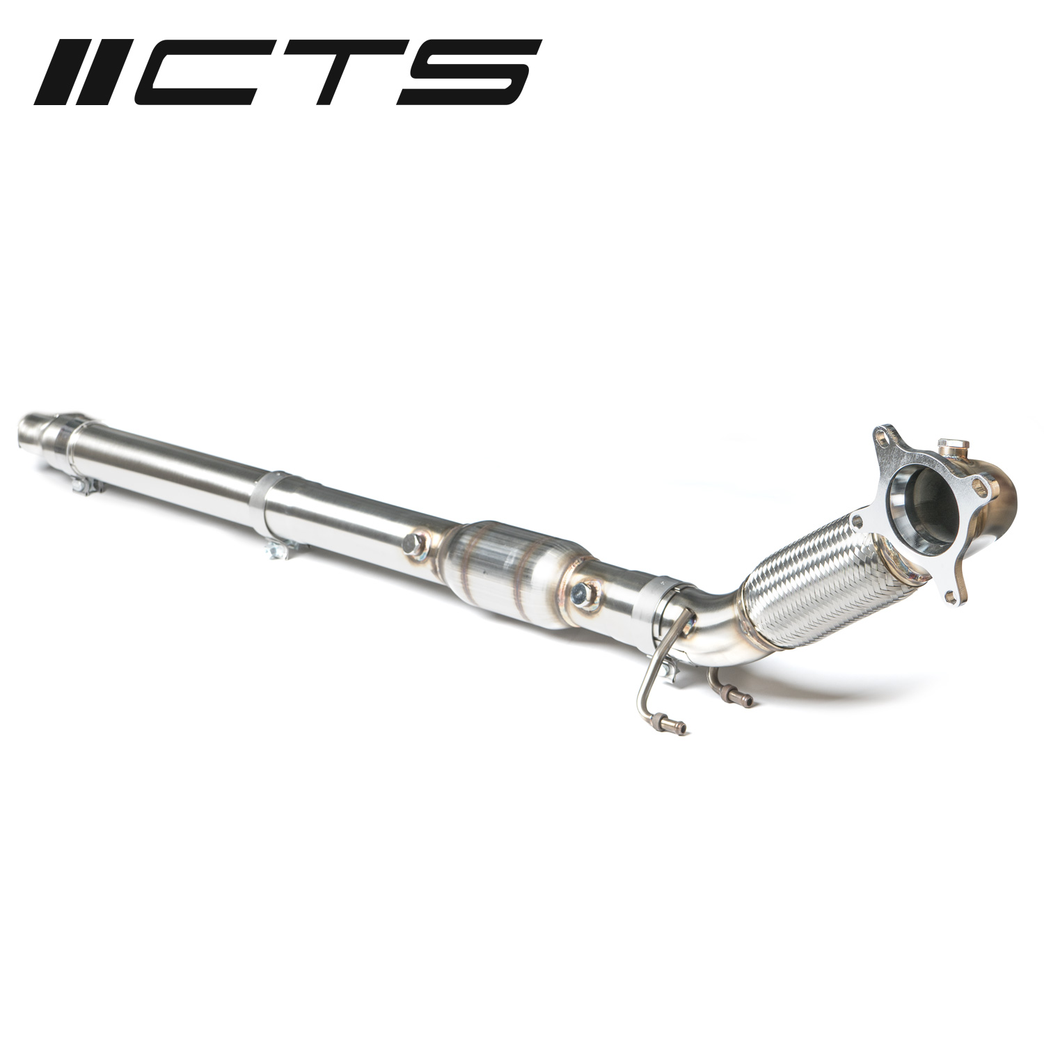 Cts Turbo Audi Vw 2 0t Fwd Exhaust Downpipe With High Flow Cat Mk5