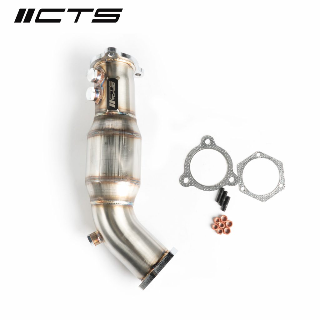 Cts Turbo Audi Vw 2 0t Fwd Exhaust Downpipe With High Flow Cat Mk5