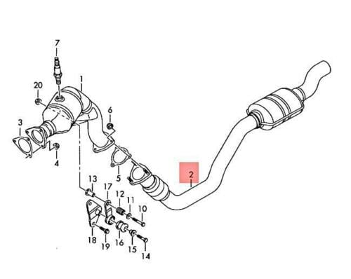 CTS Turbo B8/B8.5 Audi A4/A5/AllRoad/Q5 2.0T Non-resonated